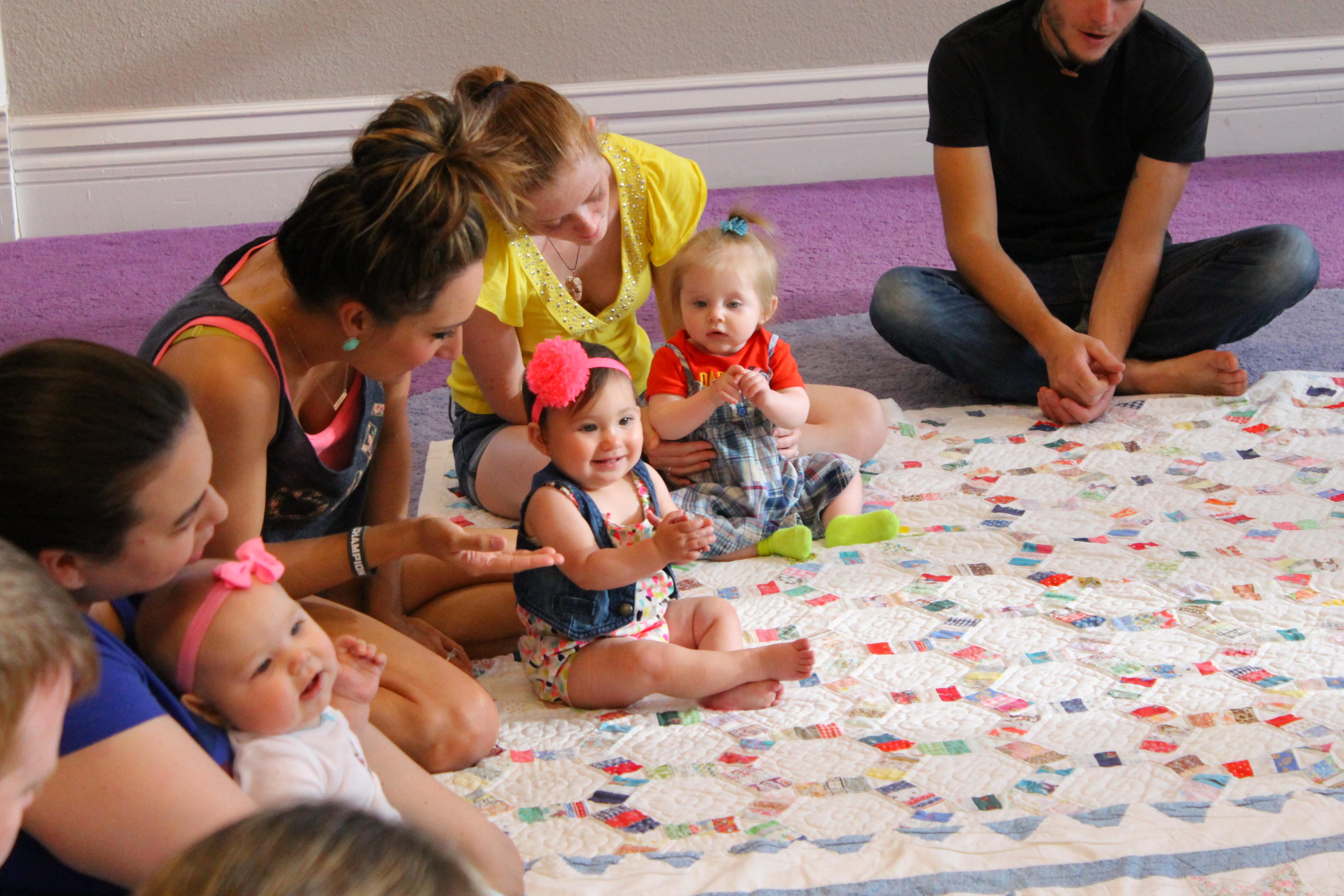 Cuddle and Bounce Baby Class